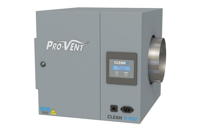 Elektro-jonizacyjny filtr powietrza CLEAN R 700