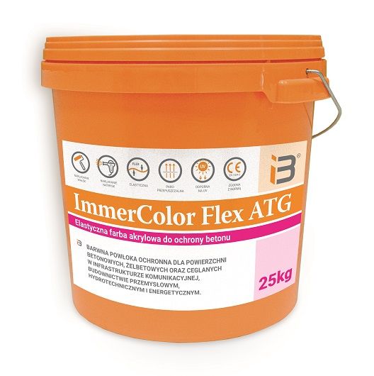 Elastyczna farba ochronna do betonu ImmercolorFlex ATG