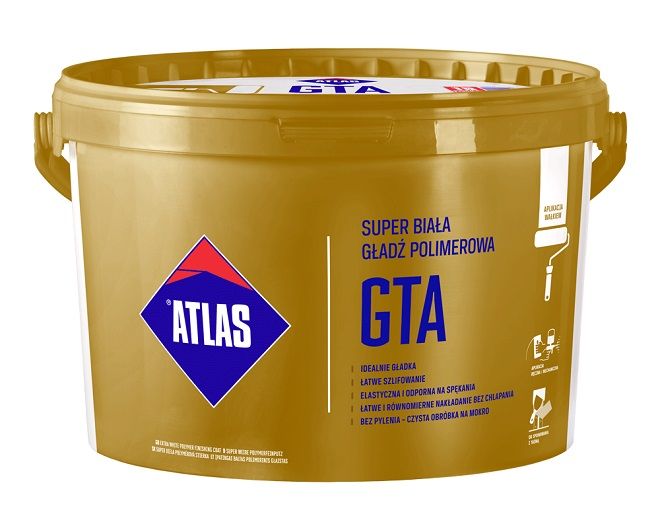 ATLAS GTA Super biała gładź polimerowa