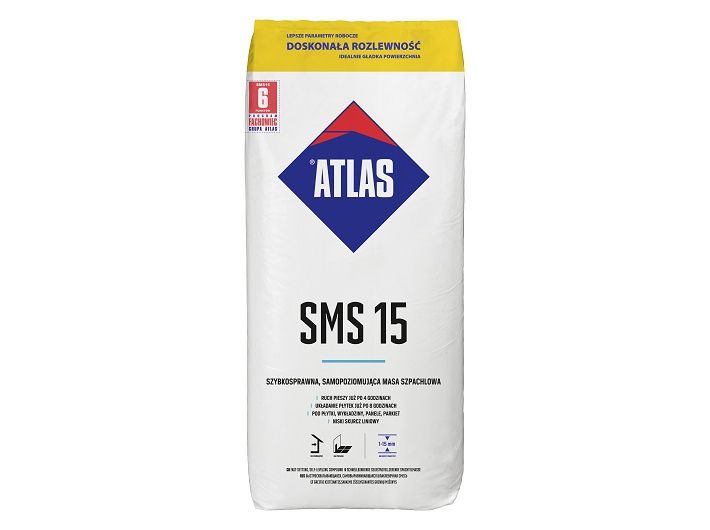 Szybkosprawna samopoziomująca masa ATLAS SMS 15